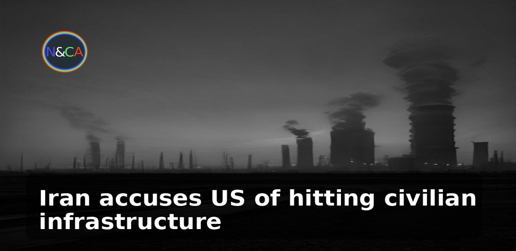 Iran accuses US of hitting civilian infrastructure