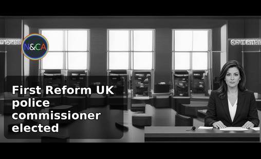 First Reform UK police commissioner elected